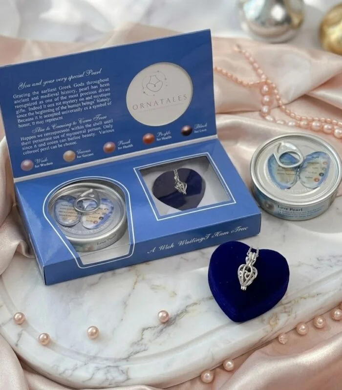 Luxury Pearl Oyster Necklace Kit